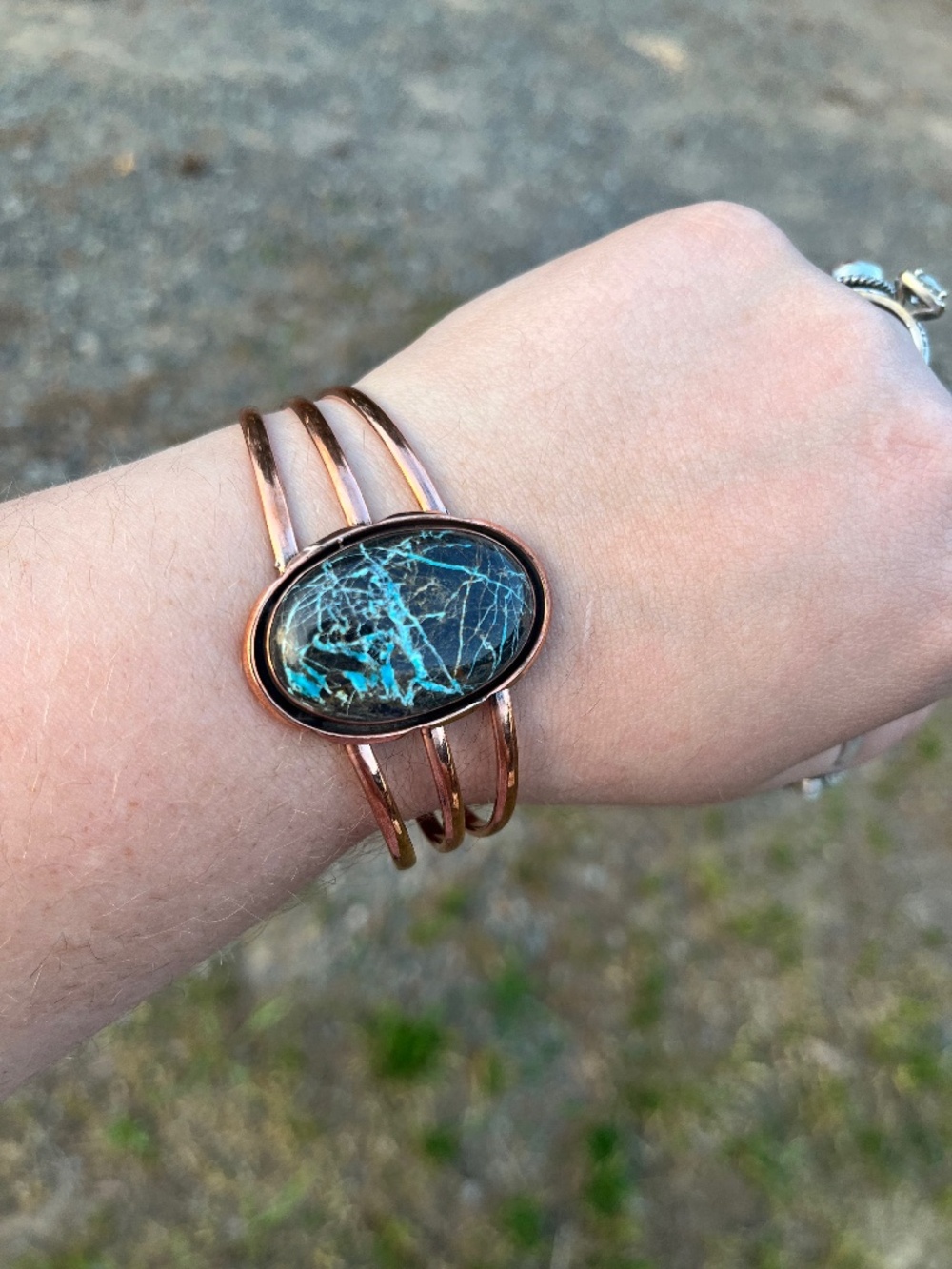 Cooper & Blue Moon Turquoise Cuff